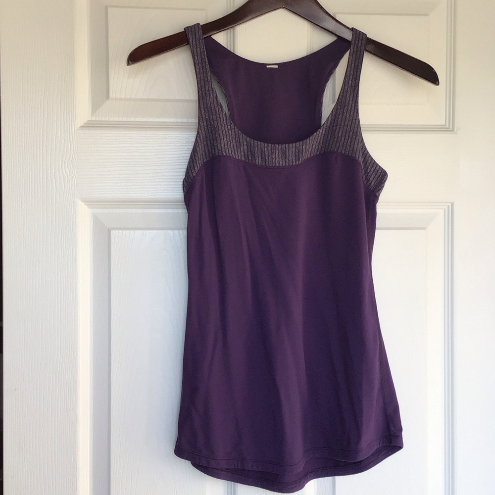 lululemon athletica Purple Muscle Tee